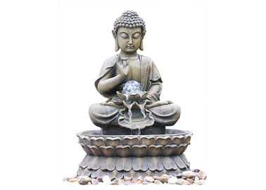 China Kleine Natur-Messinggranit-Buddha-Statuen-Wasser-Brunnen für Hauptdekor fournisseur