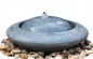 Moderne schwarze Marmor-Bereich-Wasserbrunnen im Freien für Garten fournisseur