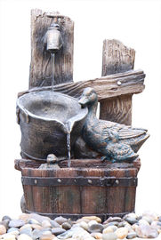China Reihen-Wasser-Brunnen der Tier-3, Patio-Brunnen im Freien für Garten/Hof fournisseur