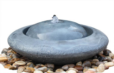 China Natürlicher geflammter Granit-Bereich-Brunnen, Bereich-Wasser-Brunnen im Freien für Hinterhöfe fournisseur